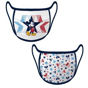 Disney Americana Mickey Mouse Cloth Mask Set Adult Large
